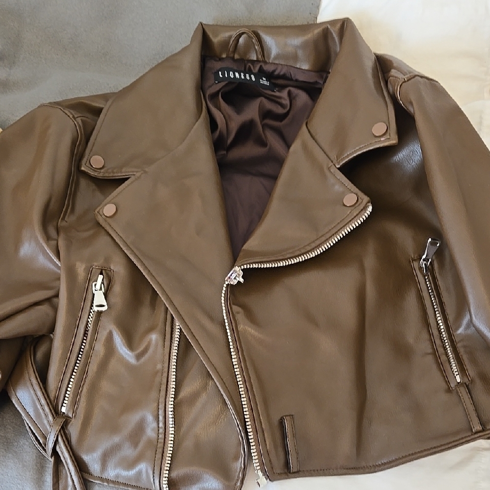 Brown Leather Jacket
